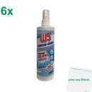 W5 Hygiene-Spray 6er Pack (6x250ml Flasche) + usy Block