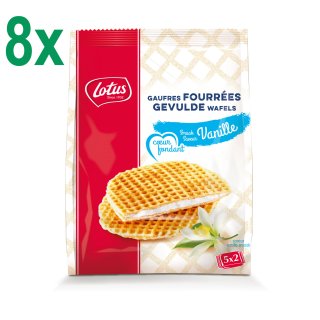 Lotus  Gaufres Fourrees Vanille (8x310g gefüllte Waffeln mit Vanille)