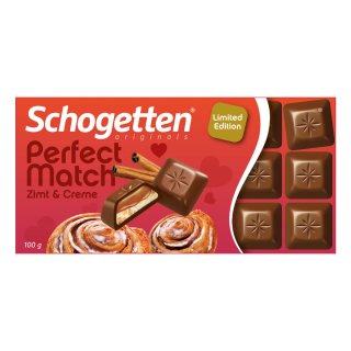 Schogetten Perfect Match, Zimt & Creme (100g)