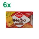 Van der Meulen original Melba Toast volkoren 6 x 120g...