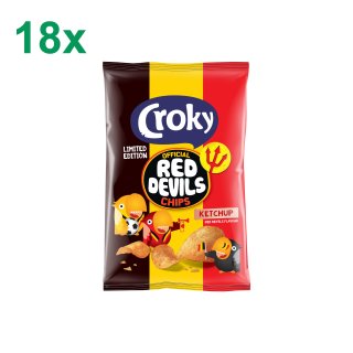 Croky Chips Ketchup (18x200g Karton)