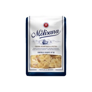 La Molisana Nudeln "Farfalle Rigate 66" (500g Packung)