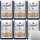 La Molisana Nudeln Gemelli No.80 6er Pack (6x500g Packung) + usy Block