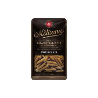 La Molisana Vollkorn Nudeln "Penne Rigate 20" (500g Packung)