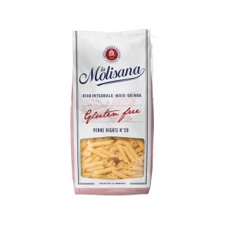 La Molisana Nudeln Glutenfrei "Penne Rigate Gluten free 20" (400g Packung)