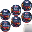 Appel Feuer Röllchen Zerkleinerte Heringsfilets zu...