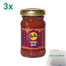Wan Kwai Sambal Oelek 3er Pack (3x65g Glas) + usy Block
