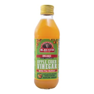 Manuel Busto Organischer Apfel Cider Essig (500ml Flasche)