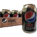 Pepsi MAX Vanilla 2er Pack (48x0,33l Dosen) DE + usy Block