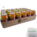 Pepsi Mango zero sugar 2er Pack (48x0,33l Dosen) UA + usy Block