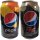 Pepsi Neuheiten Testpaket (je 24x0,33l Dosen Pepsi Max Vanilla und Pepsi Mango zero sugar) + usy Block
