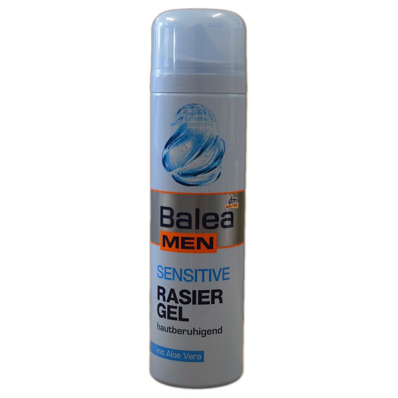 Balea Men Sensitive Rasier Gel (200ml Flasche)