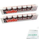nutella Hello World 7 Tagesportionen 2er Pack (2x210g...