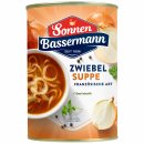 Sonnen Bassermann Zwiebelsuppe französische Art 3er Pack (3x400ml Dose) + usy Block