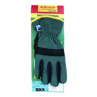 Carrera Greenmaster Gartenhandschuhe Professional mit PVC Grün Größe S (1 Paar)