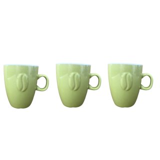 Intermezzo Kaffeebecher, Grün 180ml (3 Stck.)