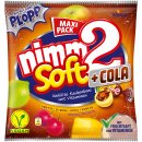 Nimm2 Soft + Cola gefüllte Kaubonbons mit Vitaminen 3er Pack (3x345g Maxi Pack) + usy Block