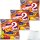 Nimm2 Soft + Cola gefüllte Kaubonbons mit Vitaminen 3er Pack (3x345g Maxi Pack) + usy Block