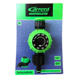 Carrera Greenmaster Zeitschaltuhr grün, für Bewässerung (Nr.22)