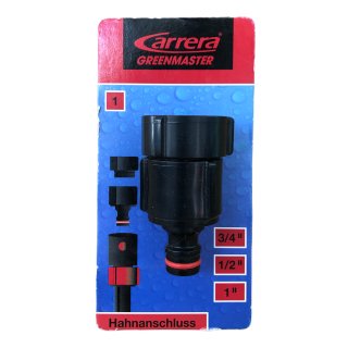 Carrera Greenmaster Hahnanschluss 3in1 in schwarz (Nr.1)
