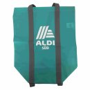 Aldi Süd Einkauf Tragerucksack (3Stk.) in pink, grün, blau + usy Block