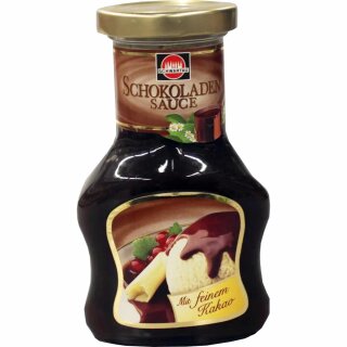 Schwartau Dessert Sauce Schokolade (250ml Glas)