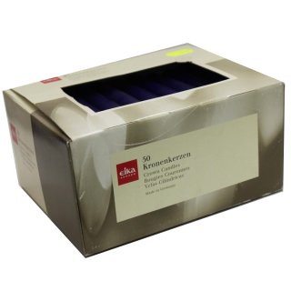 Eika Tafelkerzen blau, 25cm (50Stk.)