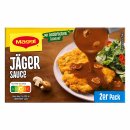Maggi Delikatess Doppelpack Jägersoße für 2x250ml (56g Packung)