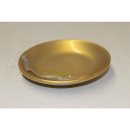 Duni 162565 Kerzen-Teller, rund gold Ø 12 cm (1...