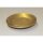 Duni 162565 Kerzen-Teller, rund gold Ø 12 cm (1 Stück)