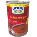 Unox Konzentrat Gulasch Suppe 3 Teller (382 ml Dose)