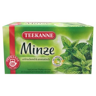 Teekanne Minze 20Beutel (1x45g Packung)