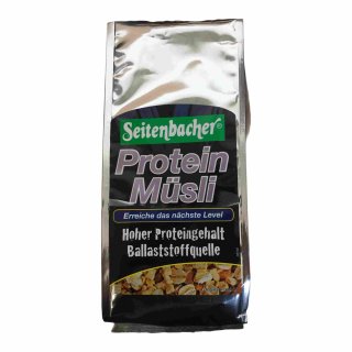 Seitenbacher High Protein Müsli - Erreiche das nächste Level (454g Beutel)