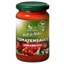 biozentrale Tomatensauce Arrabbiata (350g Glas)