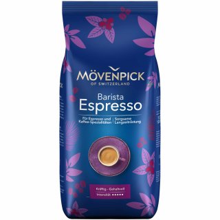 Mövenpick Kaffee Espresso ganze Bohnen (1kg Beutel)