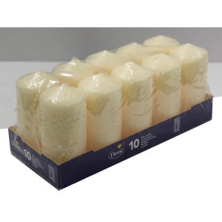 Duni Stumpenkerze champagner (10 Stück)