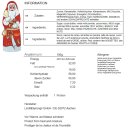 Lindt Weihnachtsmann Vollmilchschokolade glutenfrei (200g)