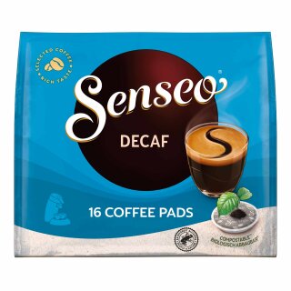 Senseo Pads Decaf entkoffeiniert 16 Pads (111g Packung)