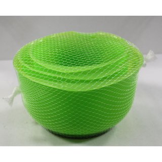 ZHG 041407, Rührschüssel Set Kunststoff 3-tlg. in grün