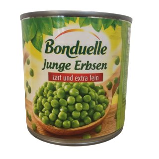 Bonduelle junge Erbsen zart und extra fein (280g Dose)