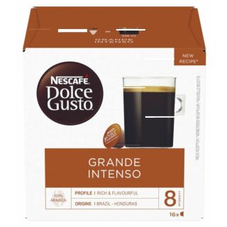 Nescafé Dolce Gusto Grande Intenso 16 Kapseln (144g Packung)