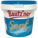 Bautzner Senf mittelscharf 1er Pack (1x1kg Eimer)