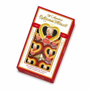 Reber Mozart Herzl Pralinen (80g Packung)
