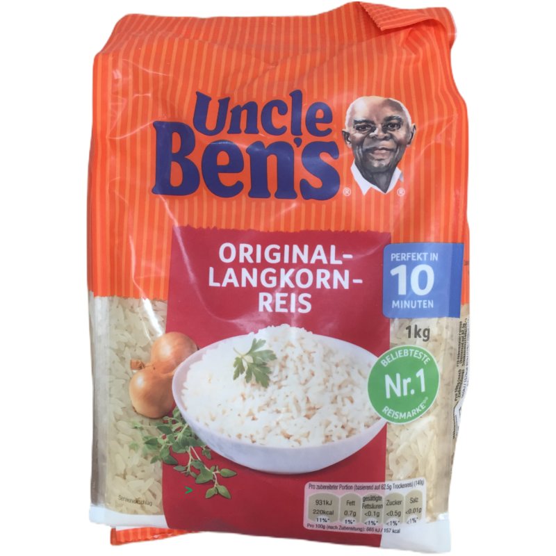 Uncle Ben's Original Langkorn Reis lose (1kg Packung)