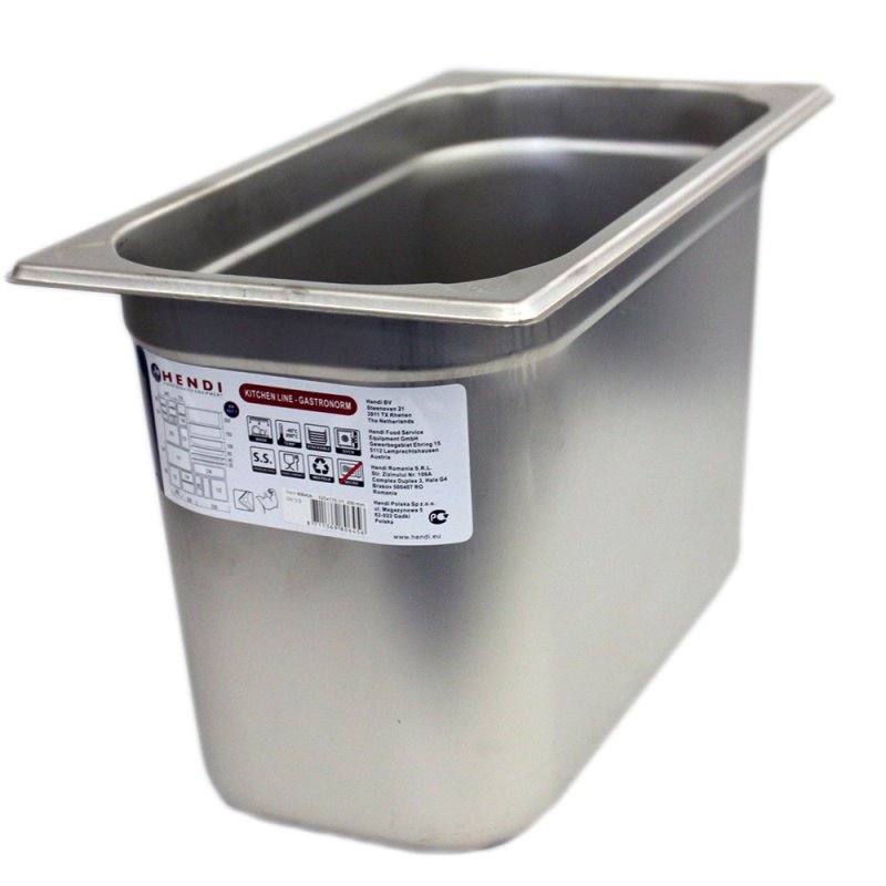 Hendi Budget Line GN 1/2 Gastronorm Behälter 2L Edelstahl günstig kaufen