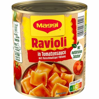 Maggi Ravioli in Tomatensauce (800g Dose)