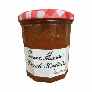 Bonne Maman Pfirsich Konfitüre (370g Glas)