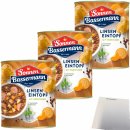 Sonnen Bassermann mein Linsen-Eintopf mit Würstchen 3er Pack (3x800g Dose) + usy Block