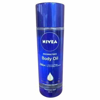 Nivea Reichhaltiges Körper Öl für trockene Haut (200ml Flasche)