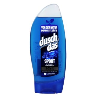 Duschdas Duschgel 2 in 1 Sport (250ml Flasche)
